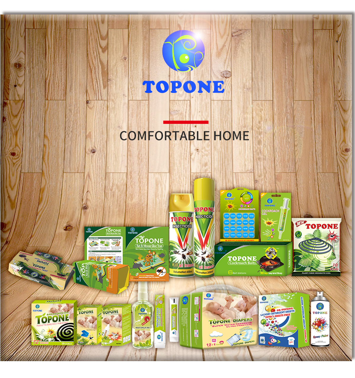 Gama completă de produse Topone