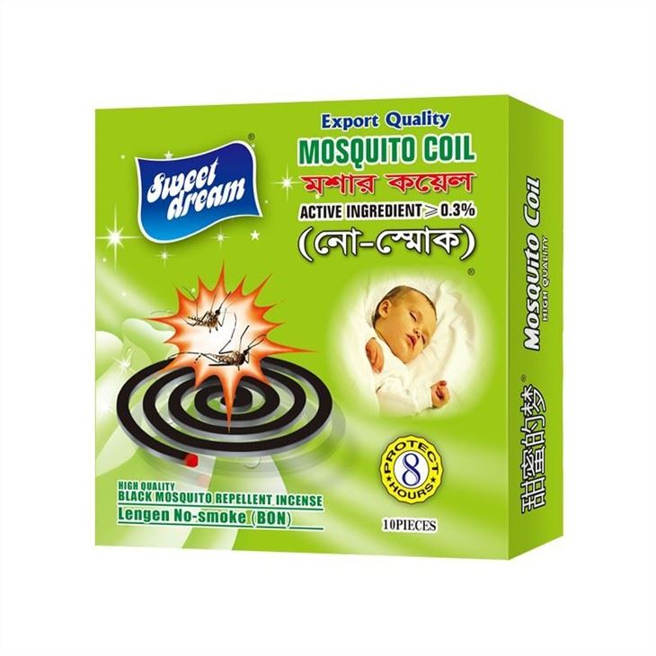 Producător din China 8 ore Bobine de respingere a țânțarilor fără fum Sweet Dream