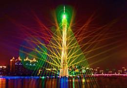 Festivalul Internațional de Lumină din Guangzhou, care a început.