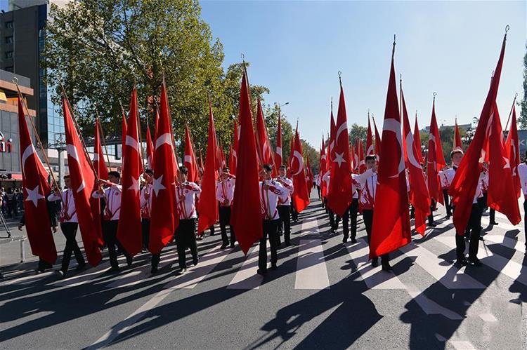 Felicitări pentru Proclamarea Republicii din 29 octombrie (TURCIA)