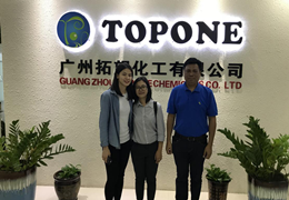 Bine ați venit clienții din Myanmar Vizitați compania TOPONE